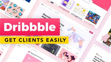 Dribbble 101: How to Set Up the Profile to Get Design Clients.